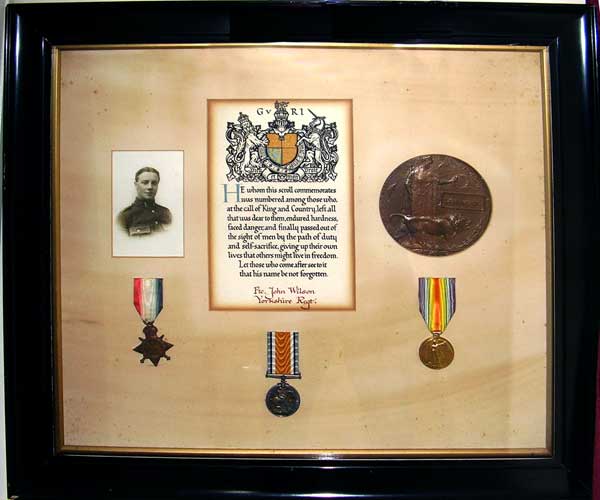 The Wilson Family Memorial to John Wilson