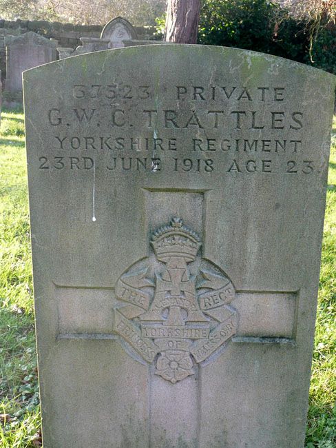 Private George William Collinwood Trattles. 37523