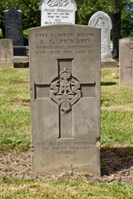 CSM Arthur George Pickard. 5738. 