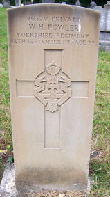 Private William Henry Fowler, 20370.