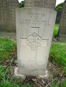 Private Fred Gill. 39282. 