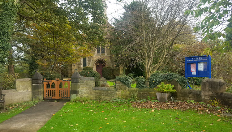St. Giles' Church and Churchyard, Marfleet