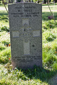 Private David Bell. 10616. 