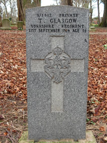 Private Thomas Glasgow. 3/8912.