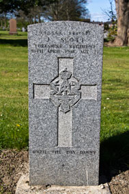 Private Joseph Scott. 200353. 