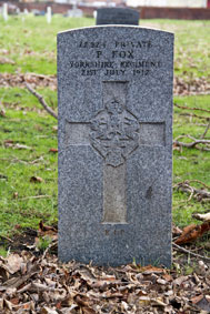 Private Phillip Fox. 22924. 