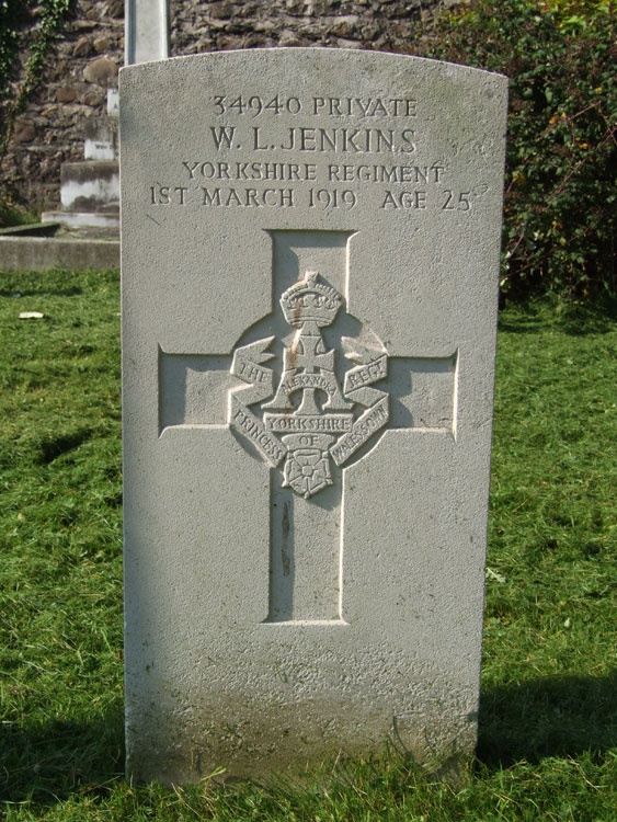 Private Walter Lloyd Jenkins. 34940.