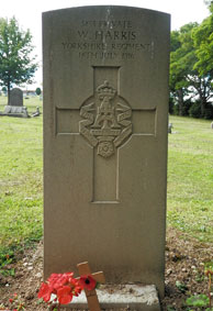 Private William Harris. 3833. 