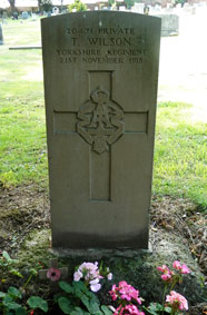 Private Thomas Wilson. 20471. 