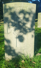 Private Gerald Stockdale. 60262.