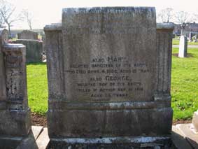 Colley Family Headstone