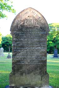 Whisker Family Headstone