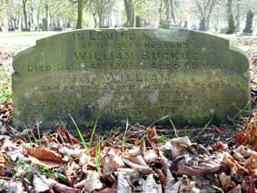 Buckle Family Headstone