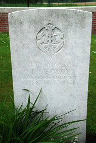 Private John Newton. 21115. 