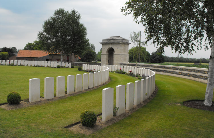 A corner of the Railway Dugouts Burial Ground