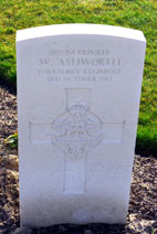 Private William Ashworth. 202757. 
