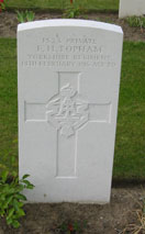 Private Frederick Hart Topham. 1533