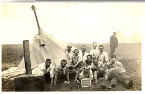 5th Battalion Soldiers in Camp (Pre-1914?)