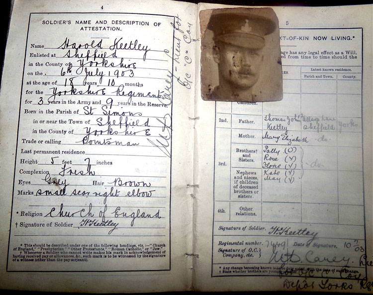RSM Harold KEETLEY