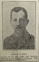 Lieutenant Henry Sigismund OPPE